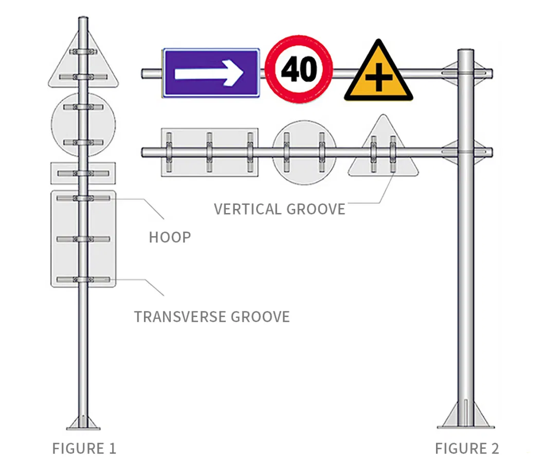 Custom Photoluminescent and Reflective Slow Traffic Sign with Glow in The Dark