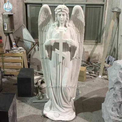 大理石の彫刻墓地天使像天使の彫刻